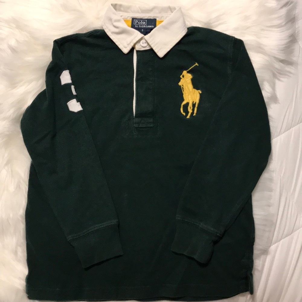 Ralf Lauren boys shirt size:5 100% cotton